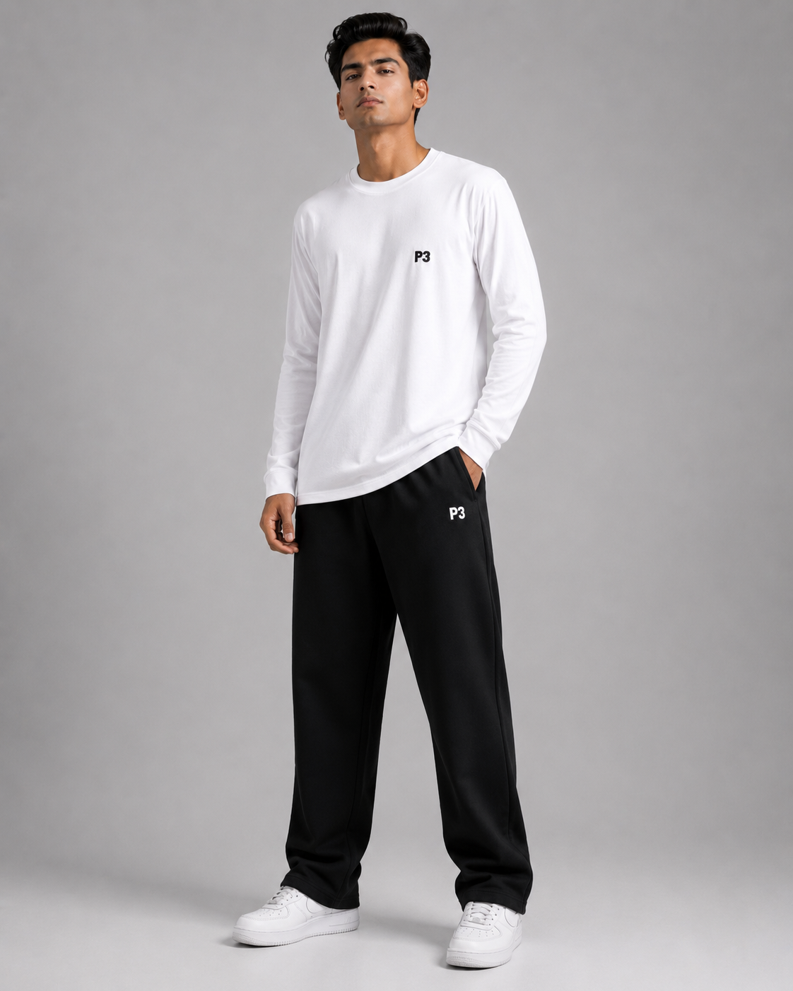 P3 Tees White