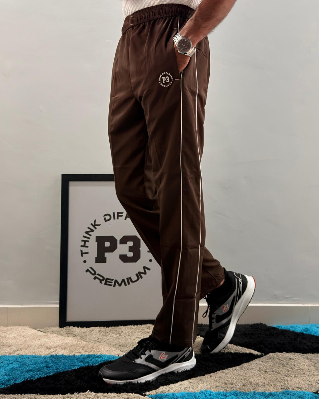 Terry Straight fit Brown