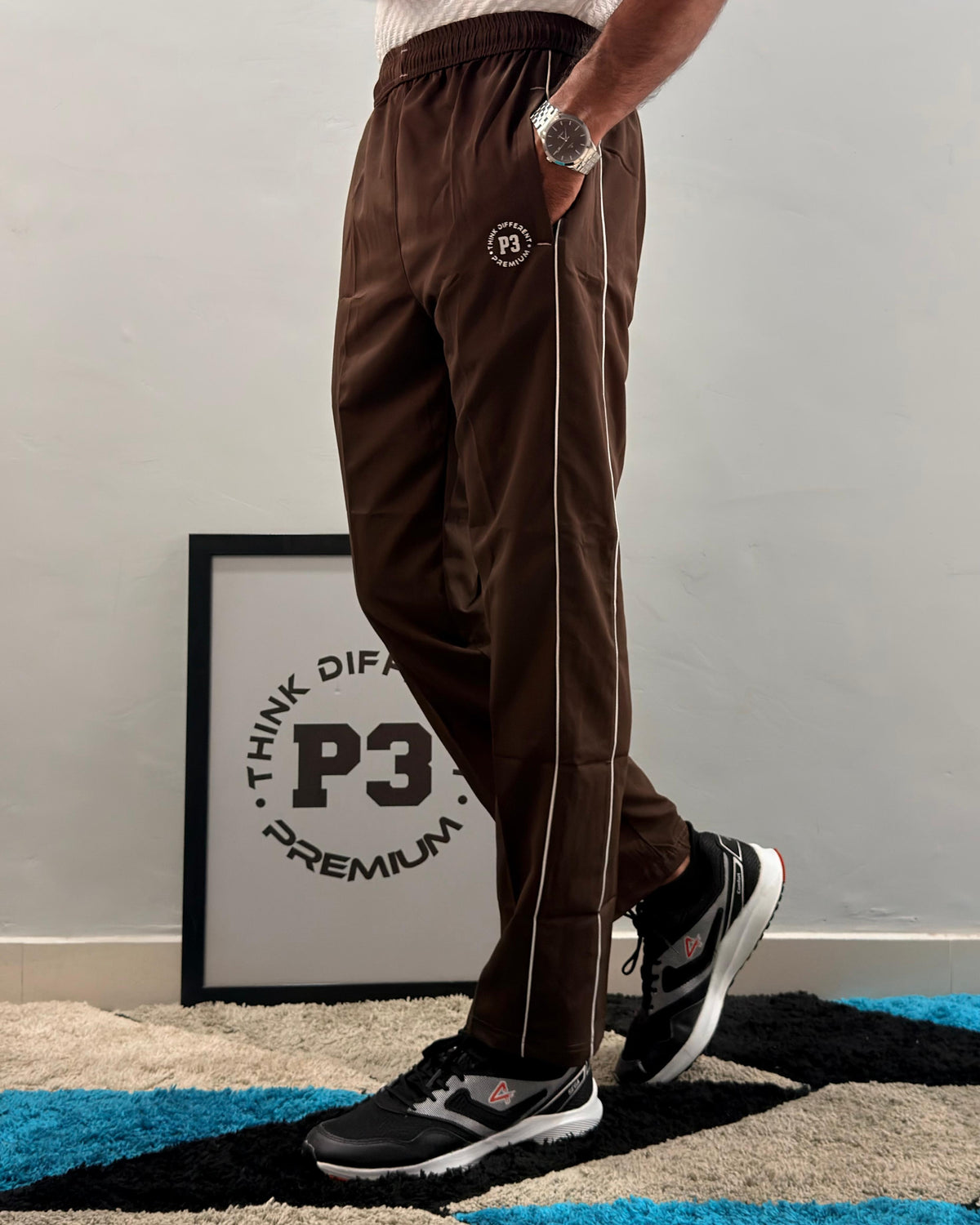 Terry Straight fit Brown